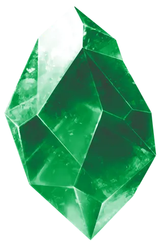 免抠图蓝水晶绿