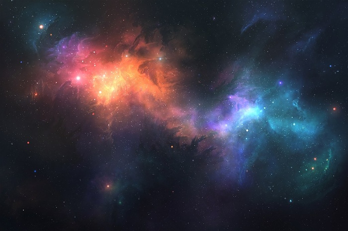 绚丽唯美的星空高清图片