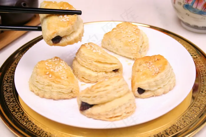 0362豆沙千层酥