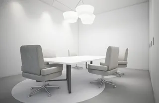 公司柜台白色样机