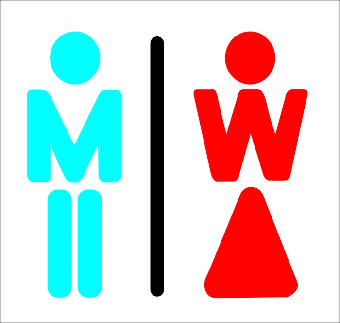 男女厕所 厕所 标志 矢量 公共厕所