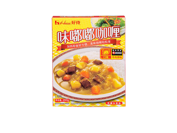 好侍味嘟嘟咖喱牛肉超市商品白底图免抠实物摄影png格式图片透明底