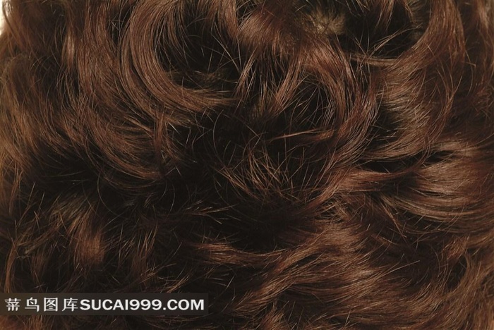 柔顺秀发特写摄影