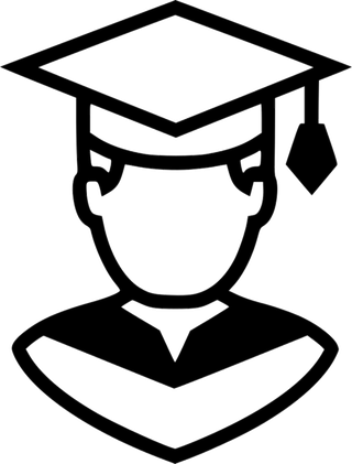 学生线条毕业生卡通少儿兴趣班