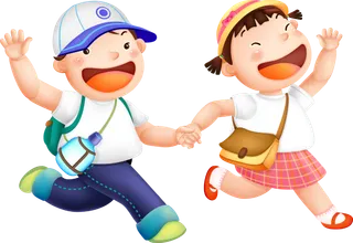 卡通 素材 人物 动画 插图