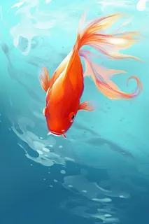 简约鲤鱼跃龙门背景