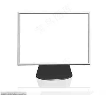 显示器-银色边框的显示器 显示器-银色边框的显示器