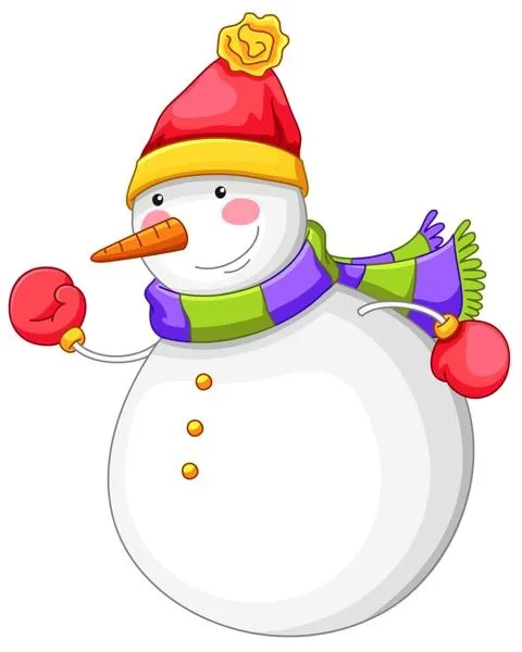 雪人 PNG免抠(480x600)