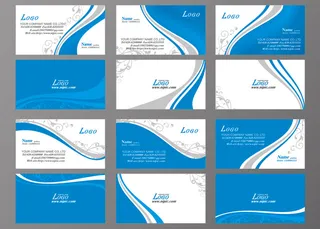 名片素材 大气名片模板 简约名片 高端名片 公司名片 名片 