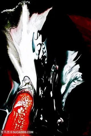 唯美时尚水彩艺术油画