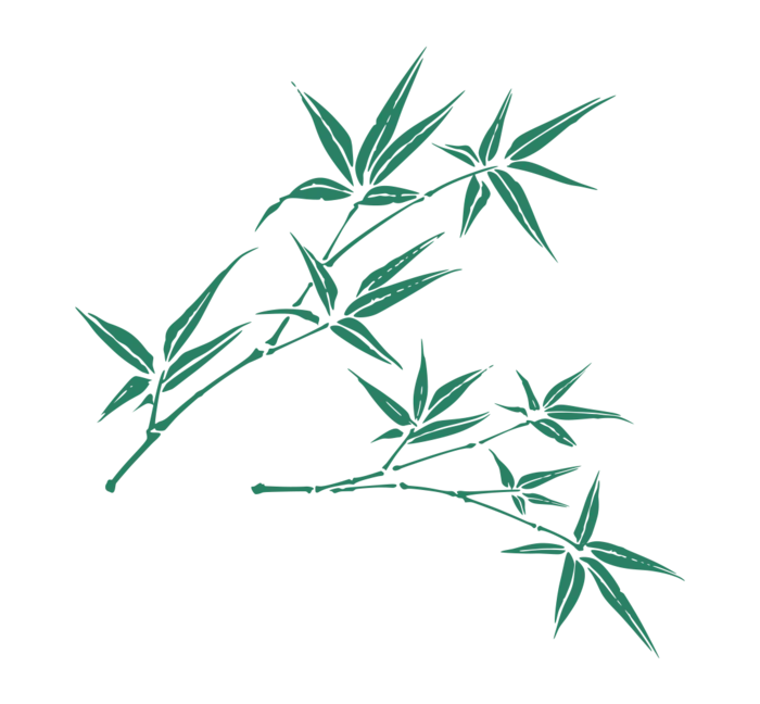 竹子水墨画中国风国画墨水书法竹子画