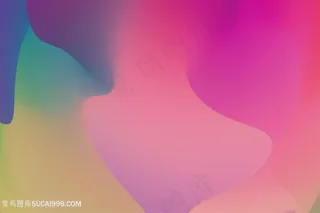 多彩粉红幻彩曲线背景图片