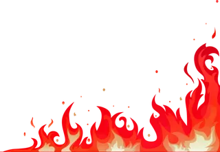 火焰燃烧卡通