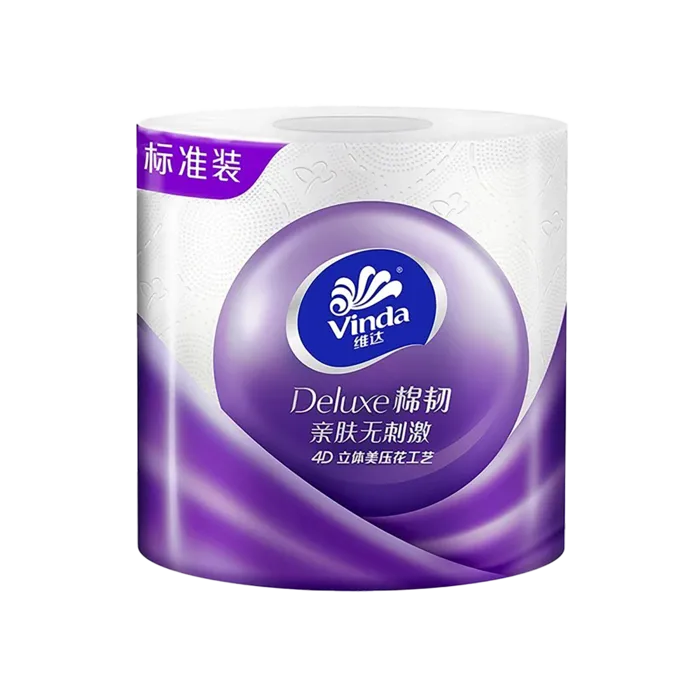M维达 卫生纸卷纸厕纸 130g／卷（7D-5-9）超市商品白底图免抠实物摄影png格式图片透明底