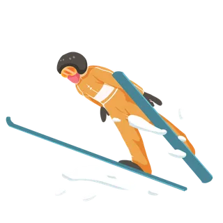 冬奥会跳台滑雪跳跃