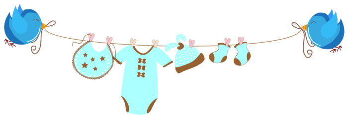 晾晒衣服儿童