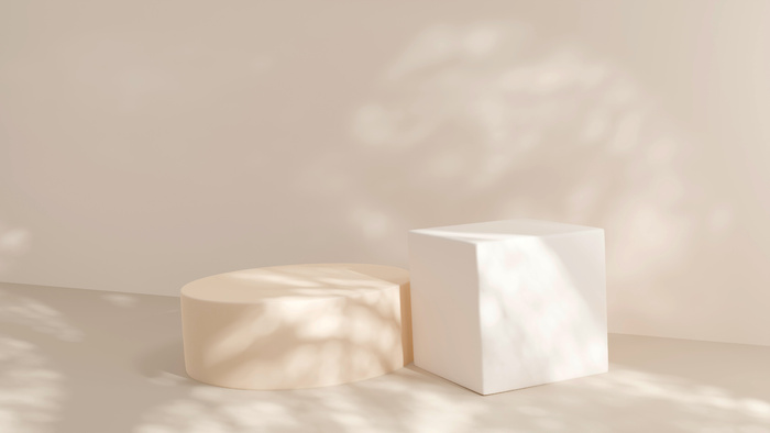 电商产品3D立体背景图主图场景 