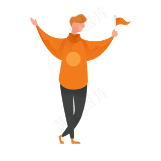 跳舞人物免抠图