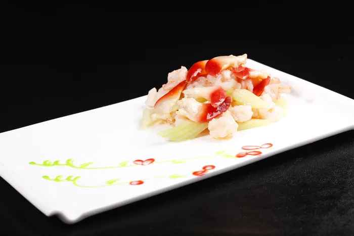 北极贝炒虾仁 (1)