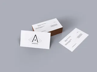 名片样机设计素材