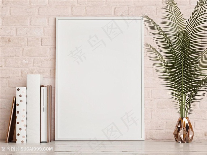 简约家居装修空白装饰画高清图片相框图片