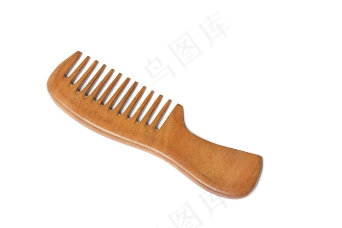 一把木头梳子