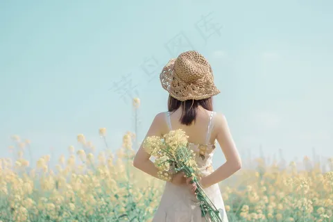 小清新女生背影照片 小清新女生背影照片