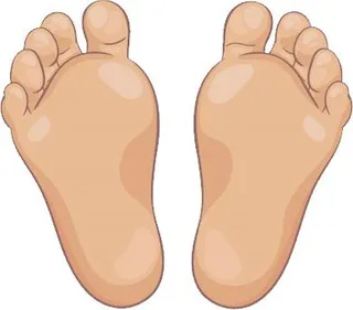 赤脚 PNG免抠