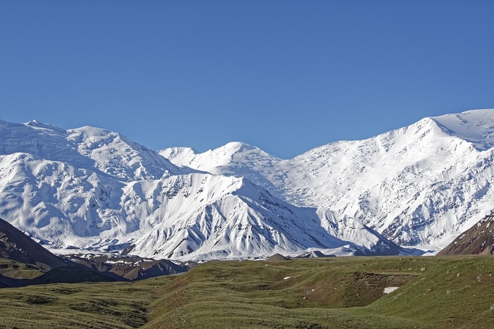 冬天白雪背景风景