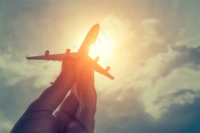 唯美飞机高清图片