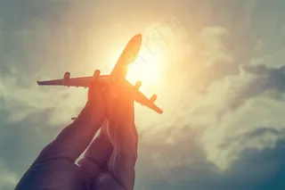 唯美飞机高清图片