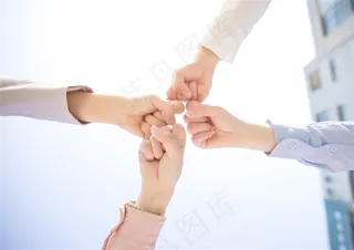 商务交谈胜利成功背景图片手势图片