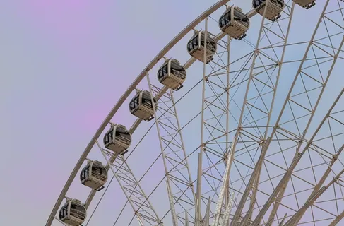 浪漫摩天轮摄影 浪漫摩天轮摄影