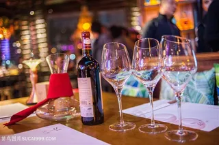 酒吧酒杯高脚杯红酒葡萄酒夜店