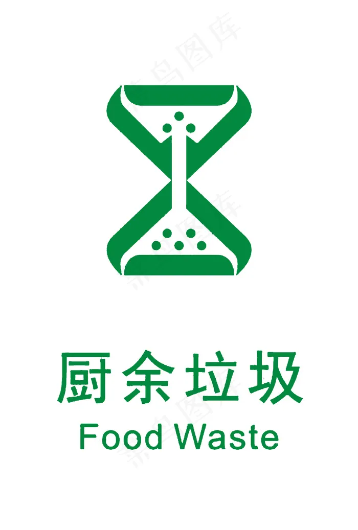 厨余垃圾垃圾分类标识