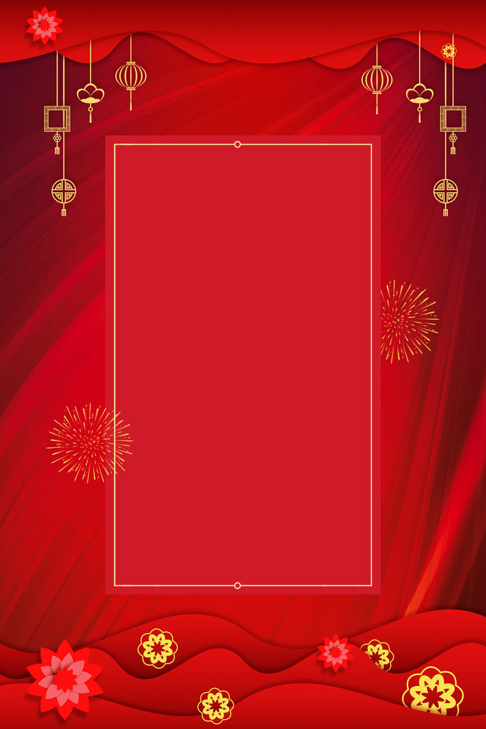 新年春节喜庆摄影楼背景图设计素材(4724x7087)psd模版下载