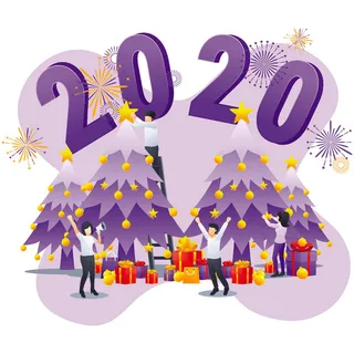 扁平化人物场景办公互联网等距ai矢量设计网页海报UI素材插画