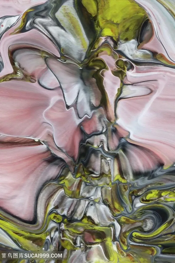 抽象水彩艺术油画挂画