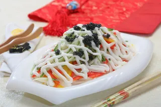 鱼籽酱蔬菜沙拉