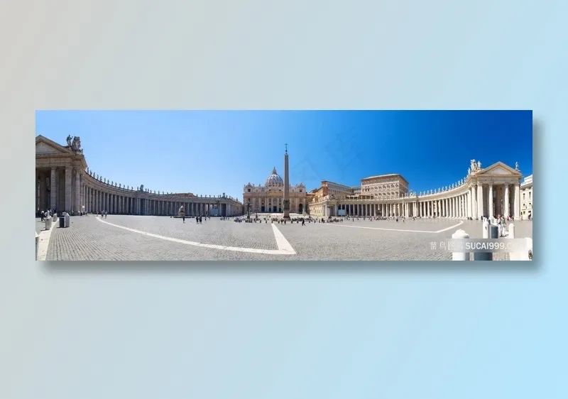 圣彼得广场建筑图片