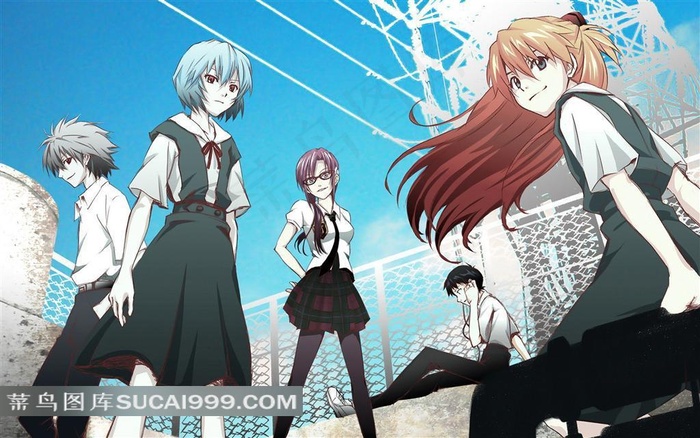 新世纪福音战士动漫插画