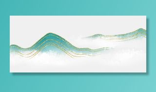 中国风山水祥云PNG免扣素材