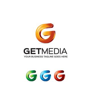 图标标识标志立体几何图形企业商标VI品牌LOGO设计模板AI矢量素材