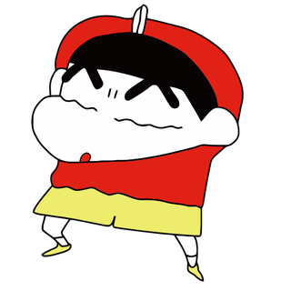 蜡笔小新可爱动画人物免扣素材