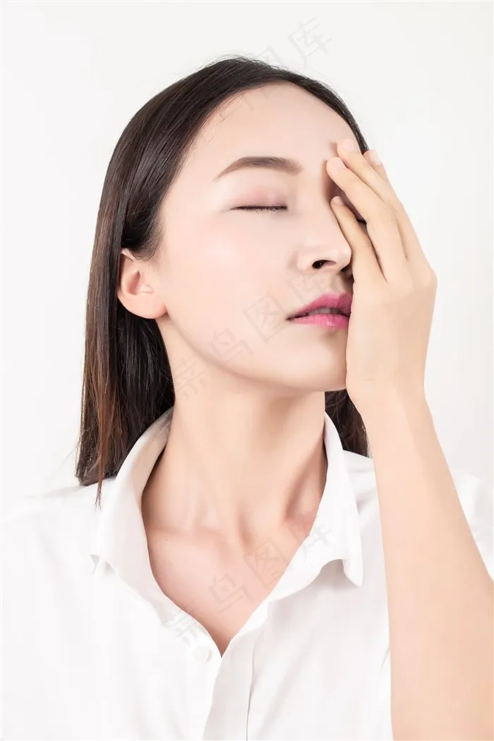 清新美女素颜摄影