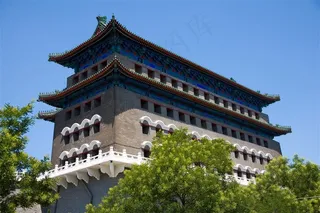前门风景建筑图片素材