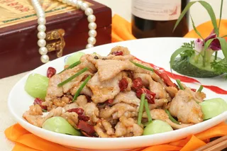 干炒麻辣肉 25元