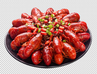 麻辣小龙虾免扣素材