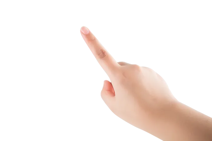 单手手势素材免扣