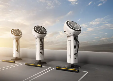 汽车充电桩海报